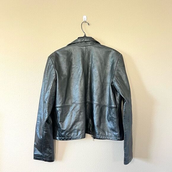 Esprit Vintage Genuine Leather Jacket - Picture 5 of 7